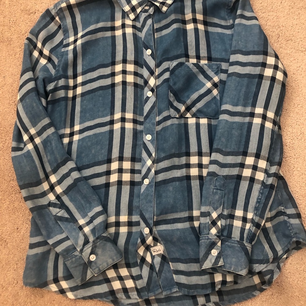 Rails NWOT plaid shirt Small